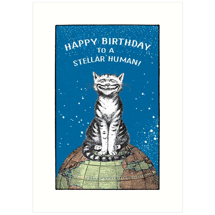 Stellar Human Birthday Card