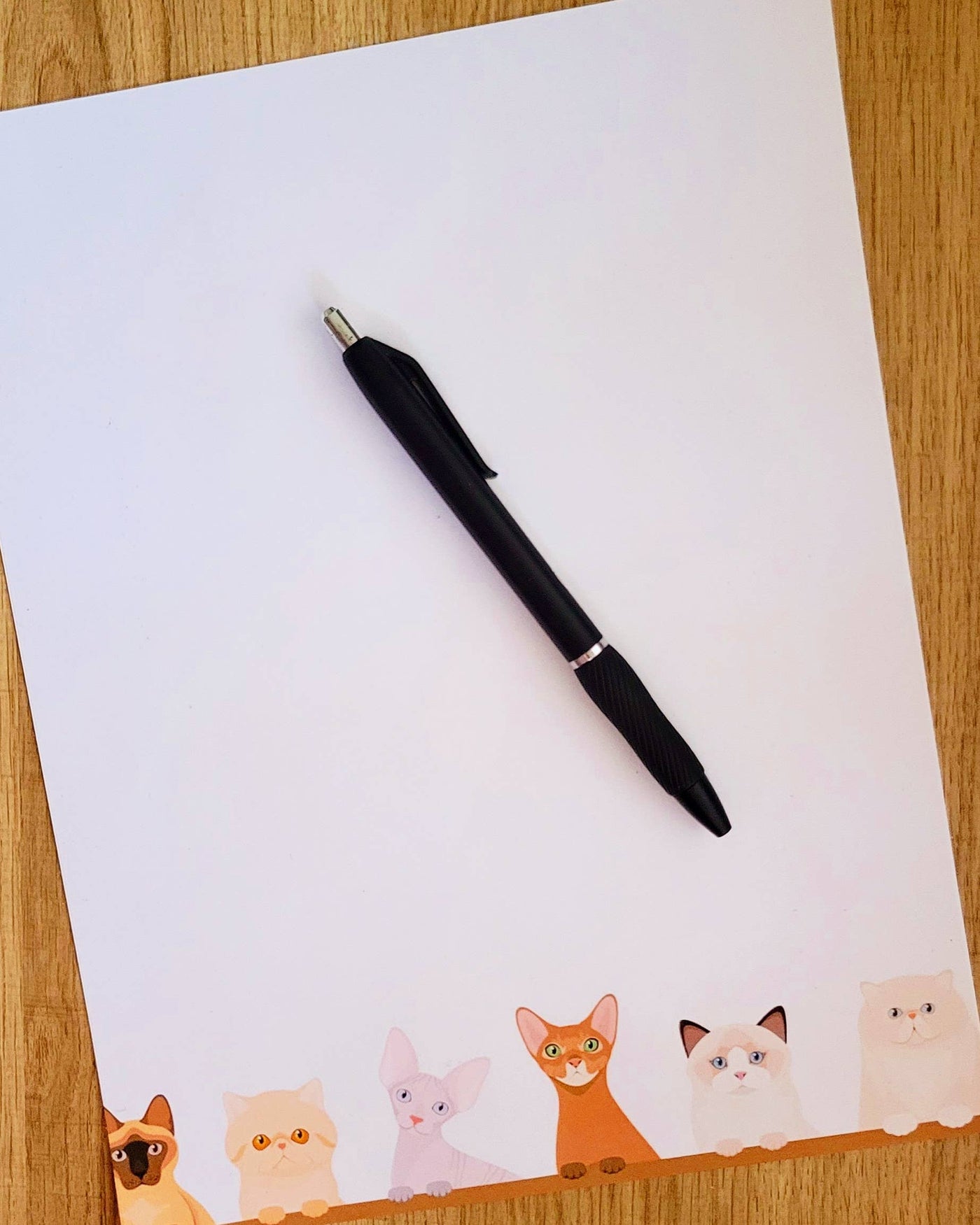 Cats Notepad Letter Size