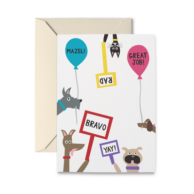 Pet Congrats Greeting Card at Lighthouse Paper Co. in Melbourne, FL, Image 1