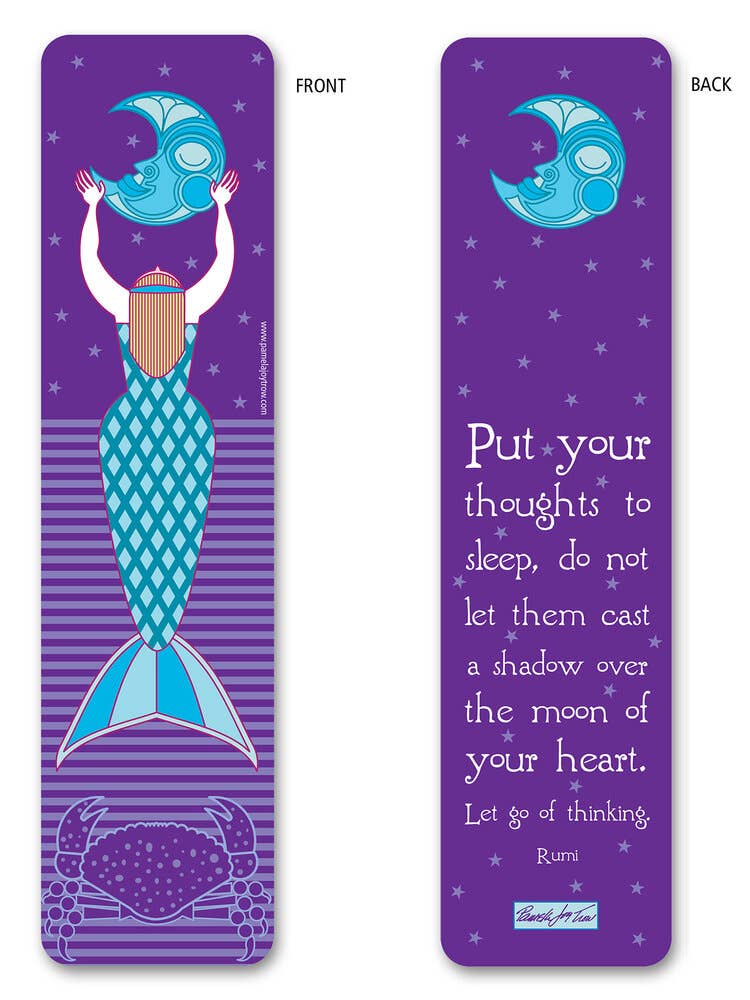 Diverse Universe Moon Bookmark