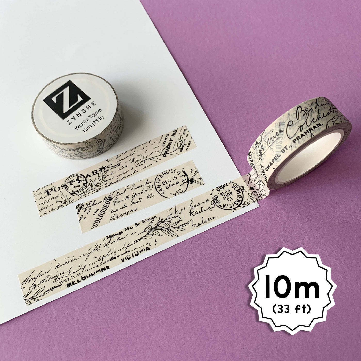 Vintage Postmarks Washi Tape