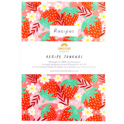 Journal de recettes aux grosses fraises, A5