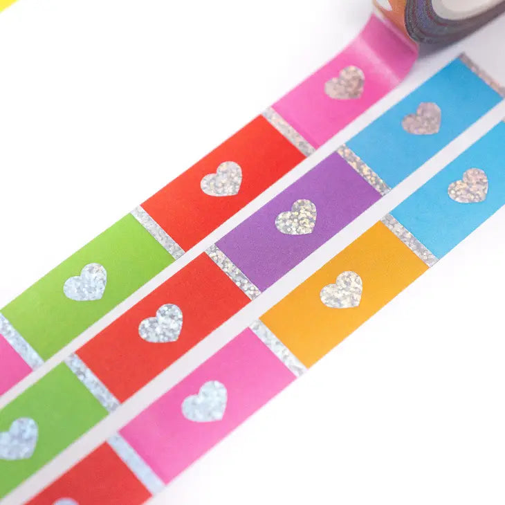 Carnival Hearts Washi Tape