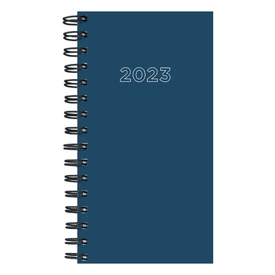 2023 Blue Small Weekly Monthly Planner
