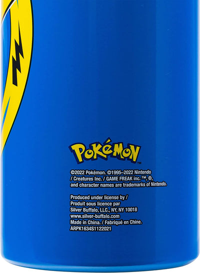 Pokemon 42oz Stainless Steel Water Bottle w Twist Lid
