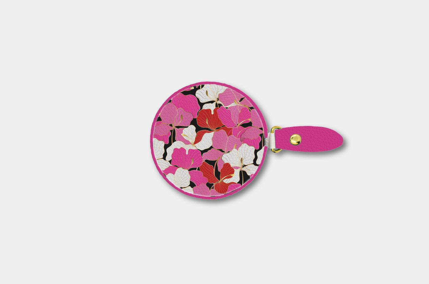Enameled Orchids Measuring Tape