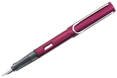 Lamy AL-Star Fountain Pen, Fine Nib, Black-Purple