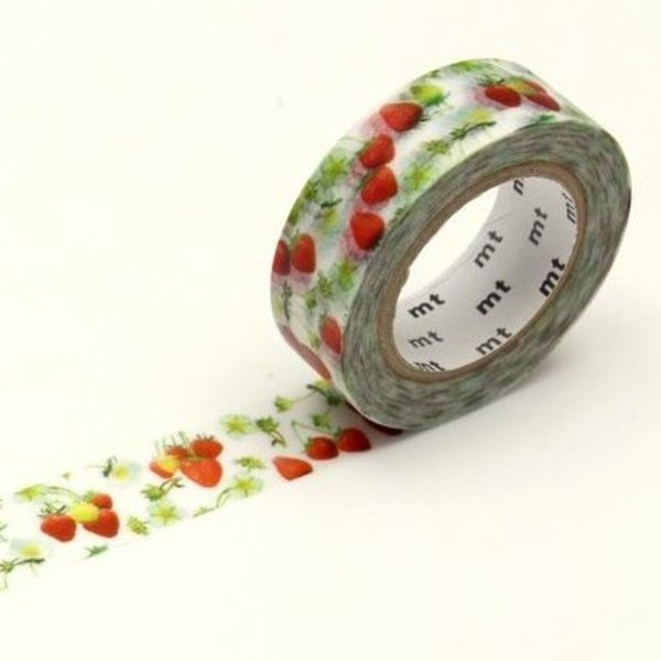 mt Ex Washi Tape - Strawberry