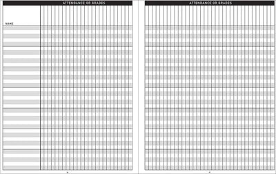 Floral Teacher's Lesson Planner