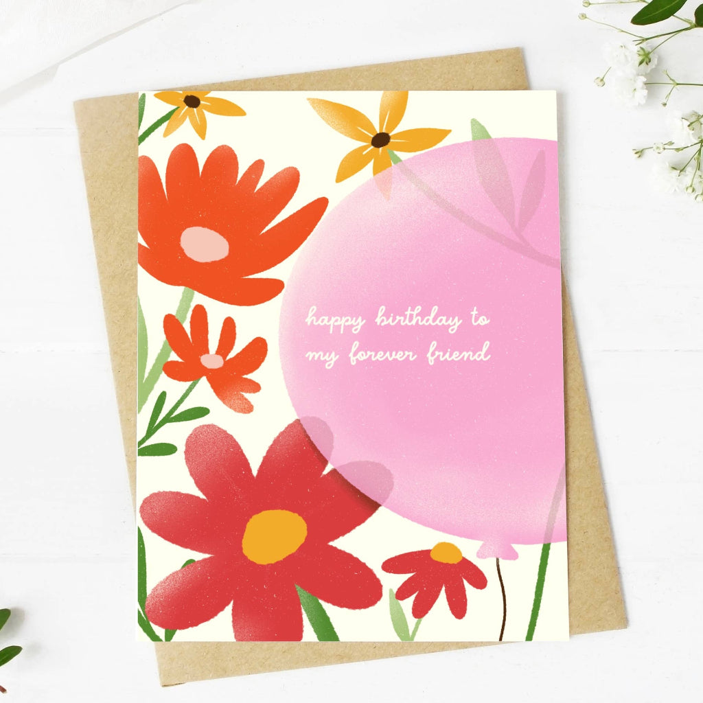 Carte Joyeux anniversaire pour toujours ami