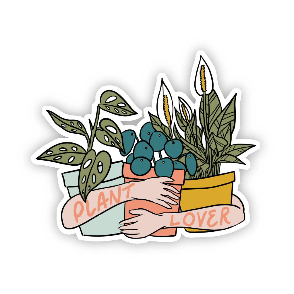 Bras légers pour les amoureux des plantes Sticker