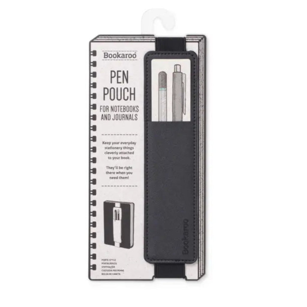 Bookaroo Pen Pouch in Black at Lighthouse Paper Co. in Melbourne, FL, Image 1