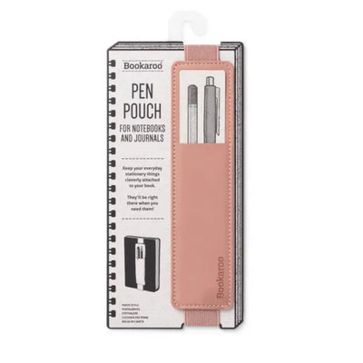 Bookaroo Pen Pouch in Pink Blush at Lighthouse Paper Co. in Melbourne, FL, Image 1
