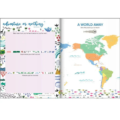 Travel Journal Activity Book