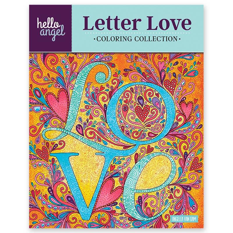 Letter Love Coloring Book