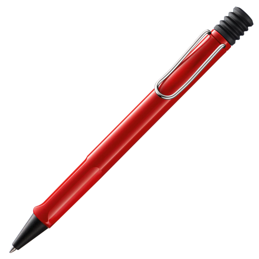 Lamy Safari Ballpoint Pen, Red