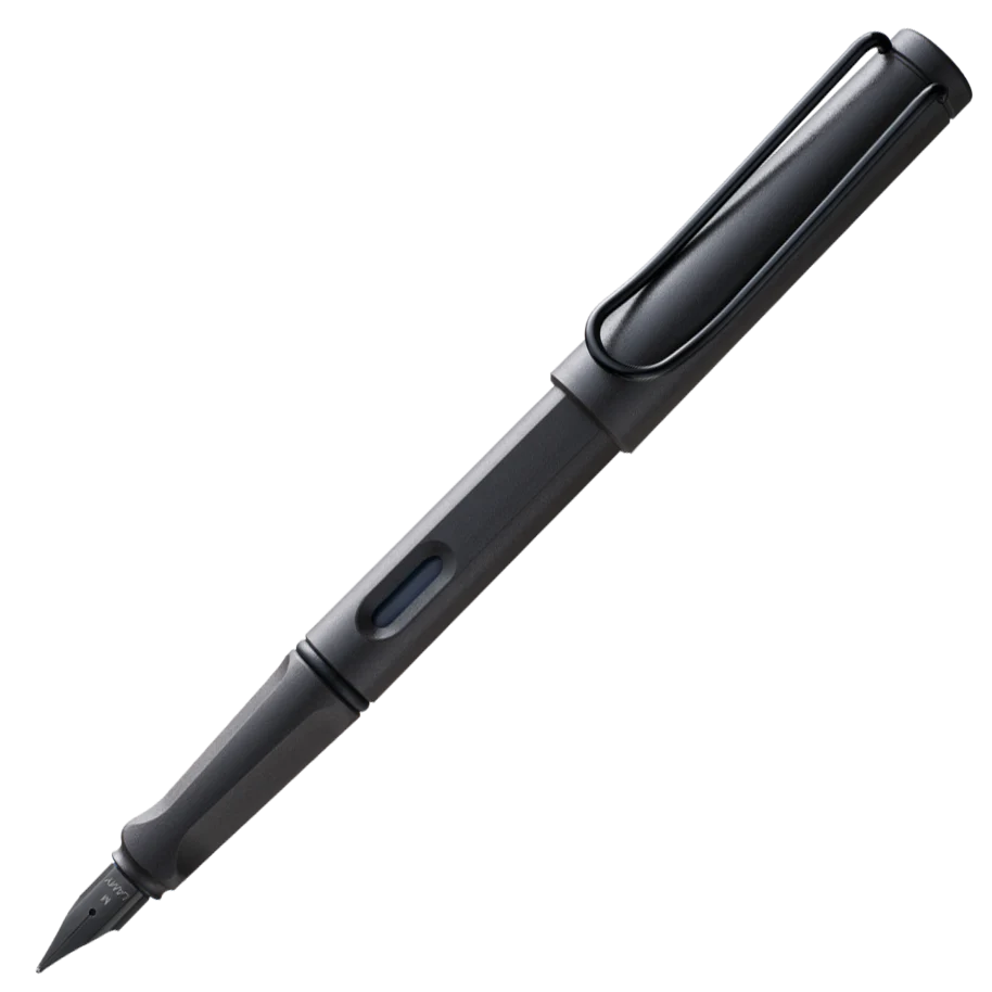 Lamy Safari Fountain Pen, Fine Nib, Charcoal