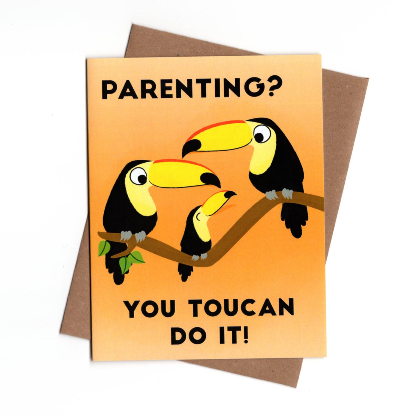 You Toucan Do It Tarjeta de bebé para nuevos padres