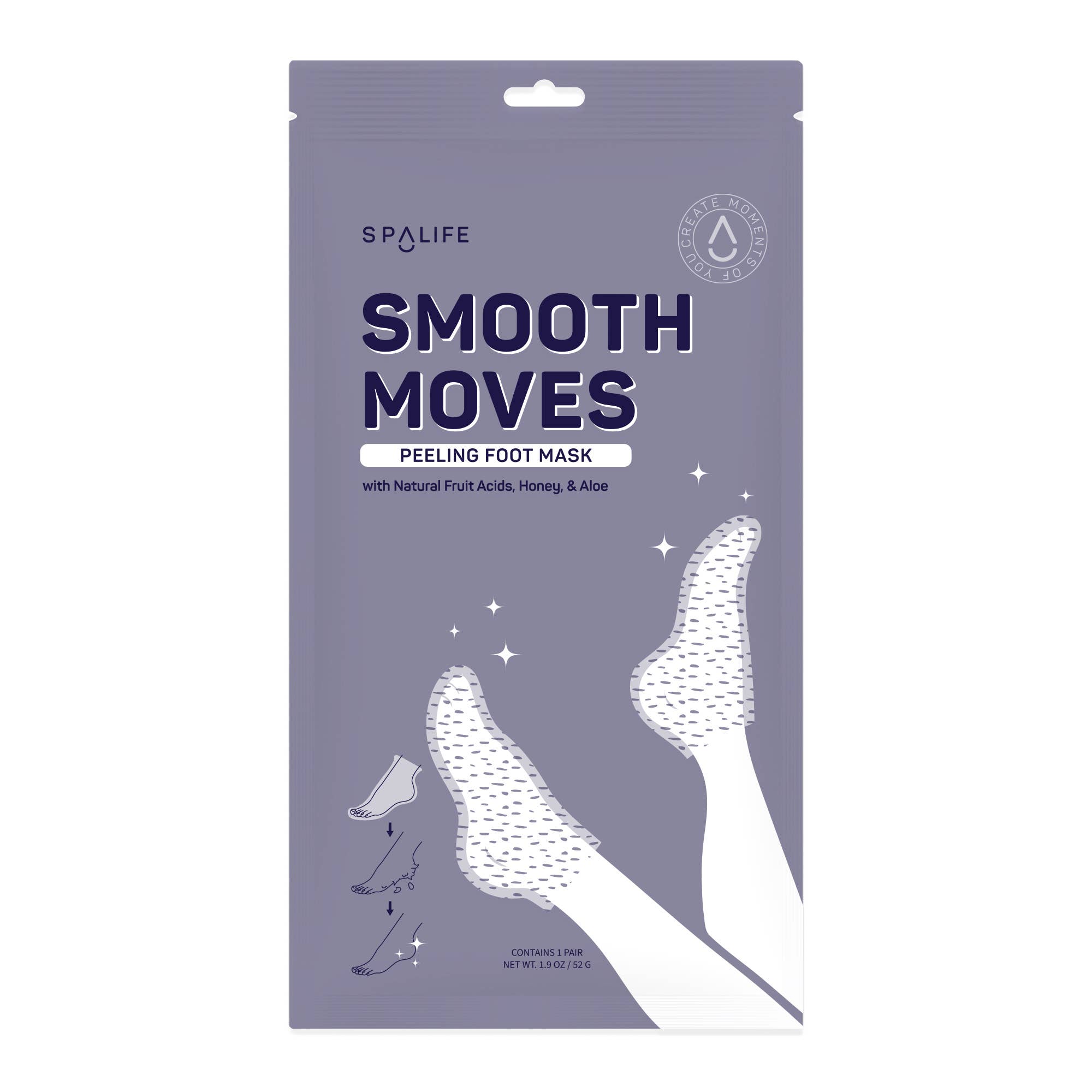 Smooth Moves Peeling Foot Mask Lighthouse Paper Co.