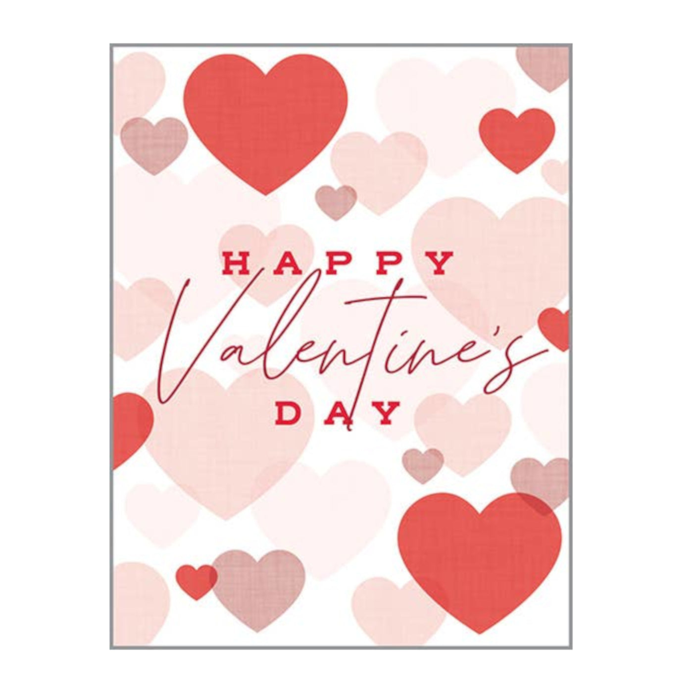 Happy Valentine Hearts Card
