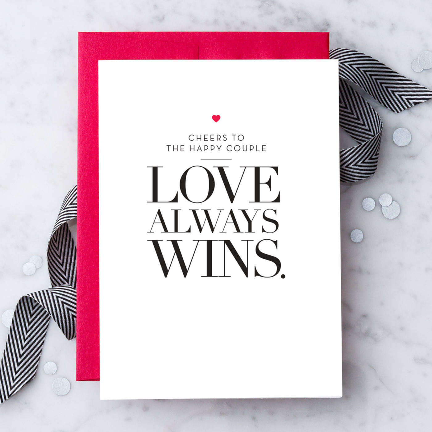 Love Always Wins Greeting Card