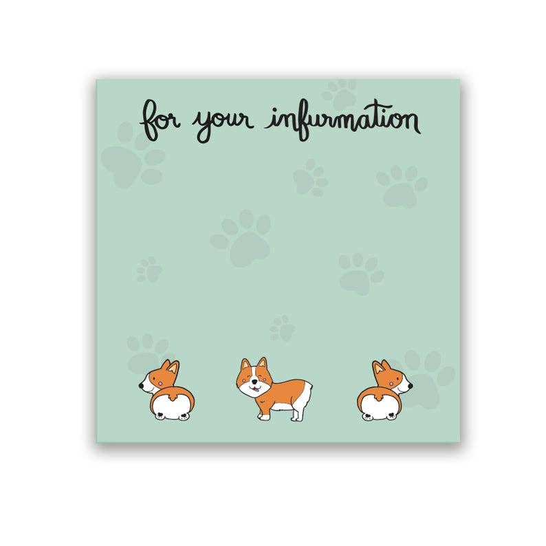 Corgi Sticky Note