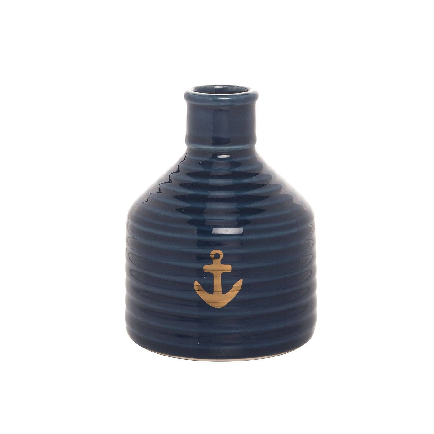 Blue Anchor Bud Vase | IN STORE ONLY
