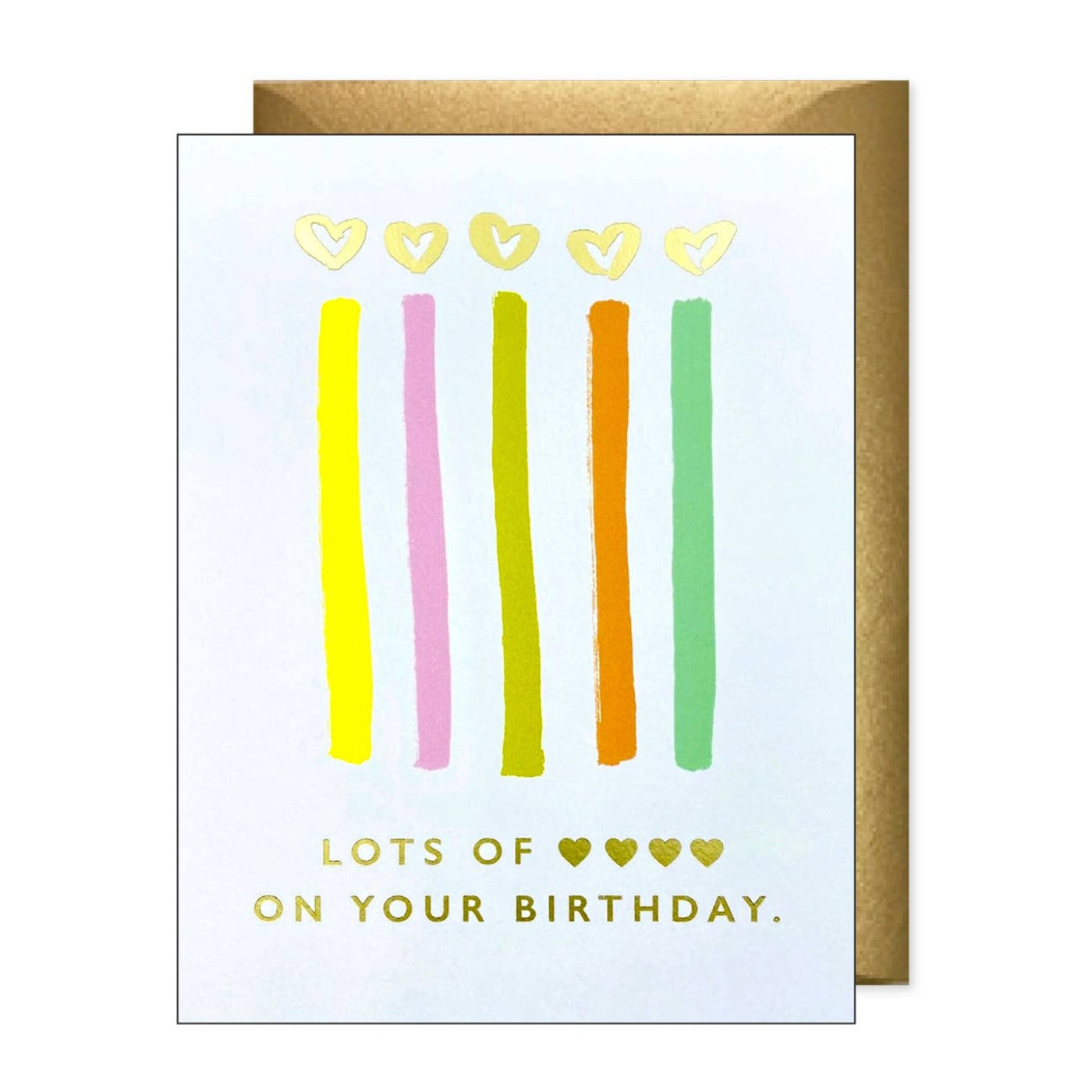 Love Candles Birthday Card