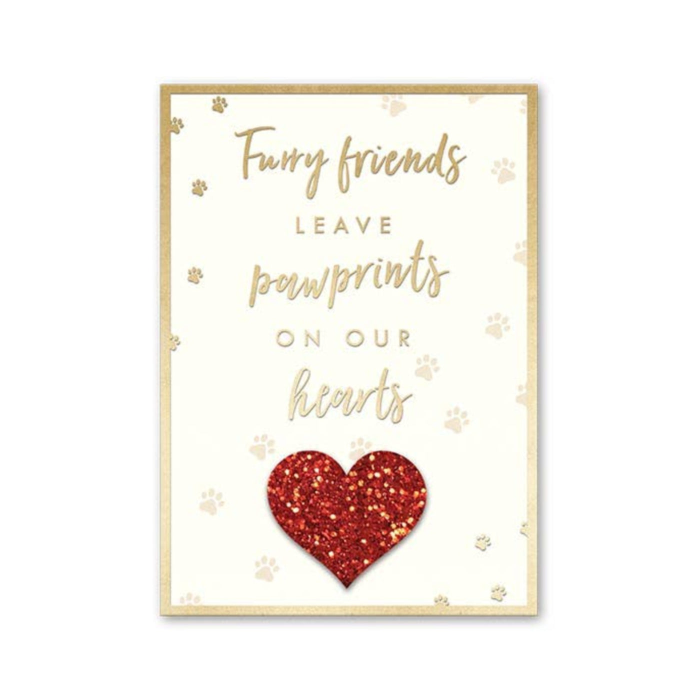 Furry Friends Sympathy Card, Image 1