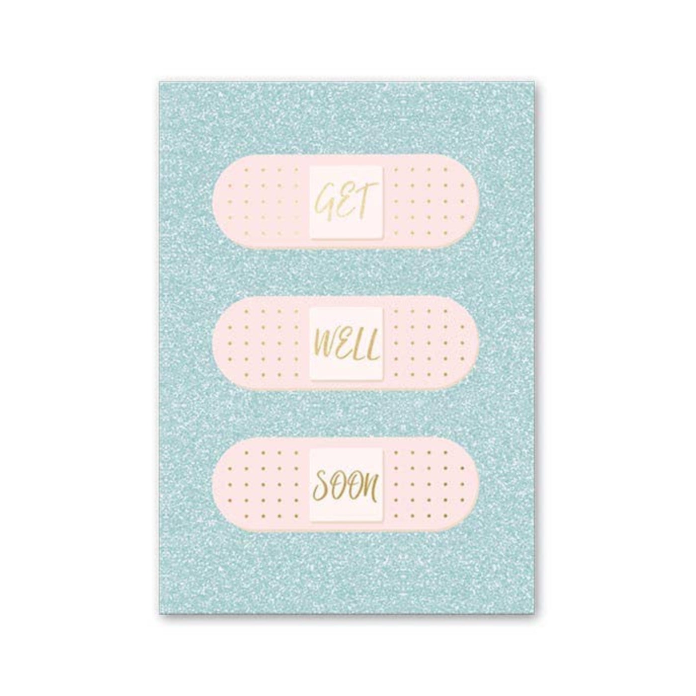 Get Well Band Aids Greeting Card, Image 1