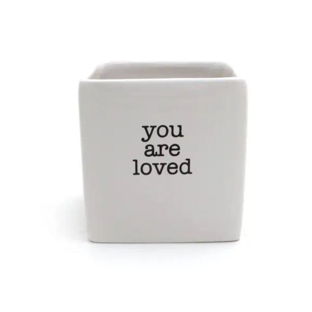 You Are Loved Planter/Pen Container