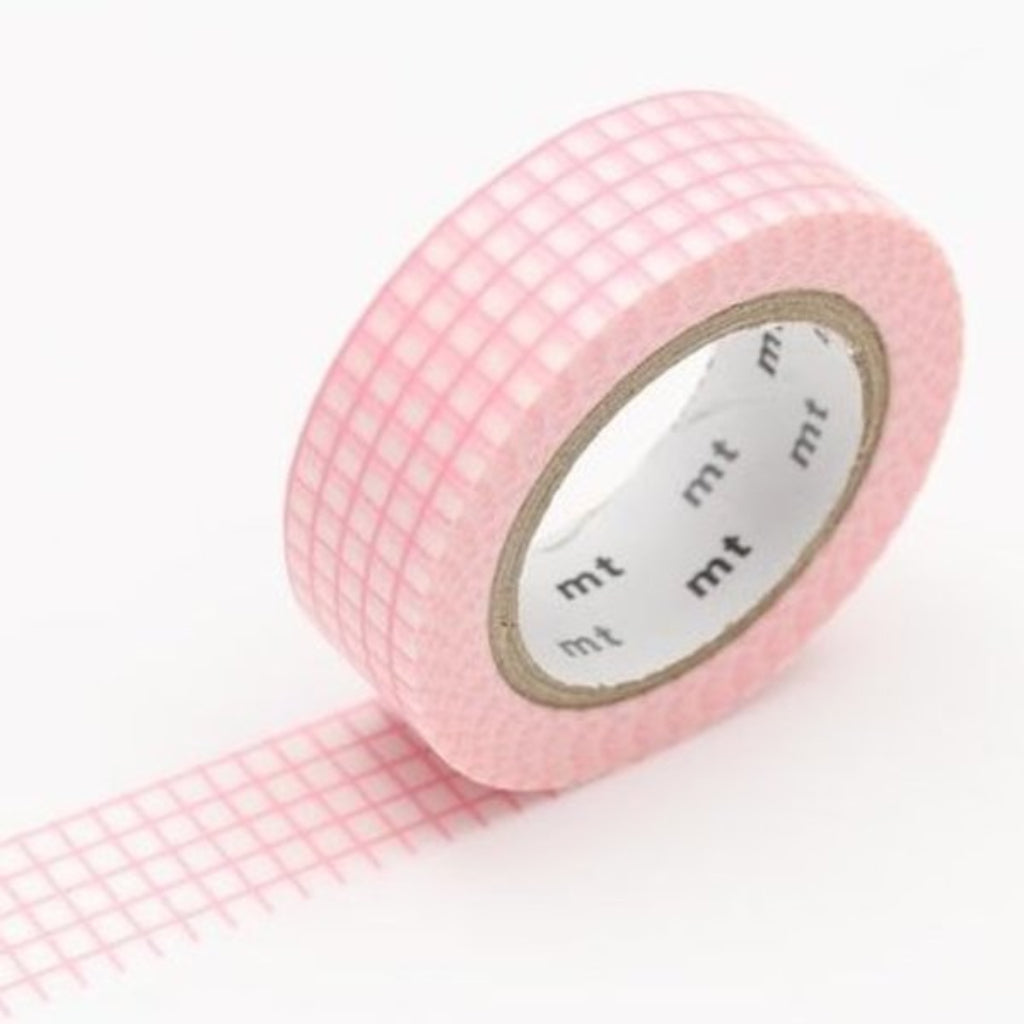 mt Patterns Washi Tape, 15mm - Graph Hougan Sakura