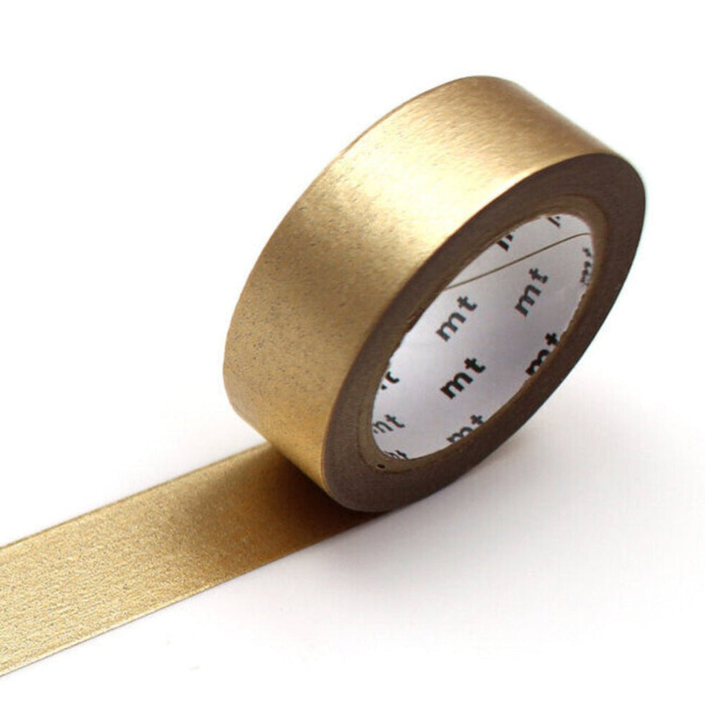 mt Solid Color Washi Tape, 15mm - Champagne Gold