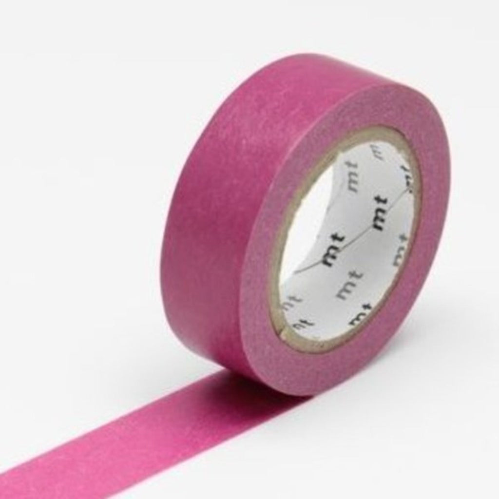 mt Solid Color Washi Tape, 15mm - Wine