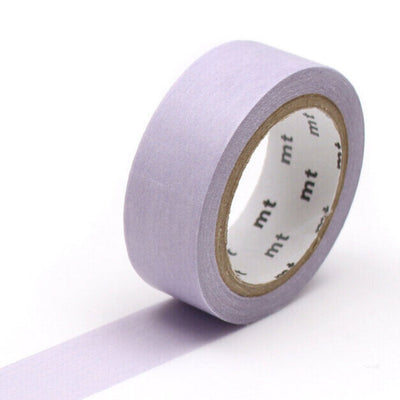 mt Solid Color Washi Tape, Pastel Lavender, Image 1