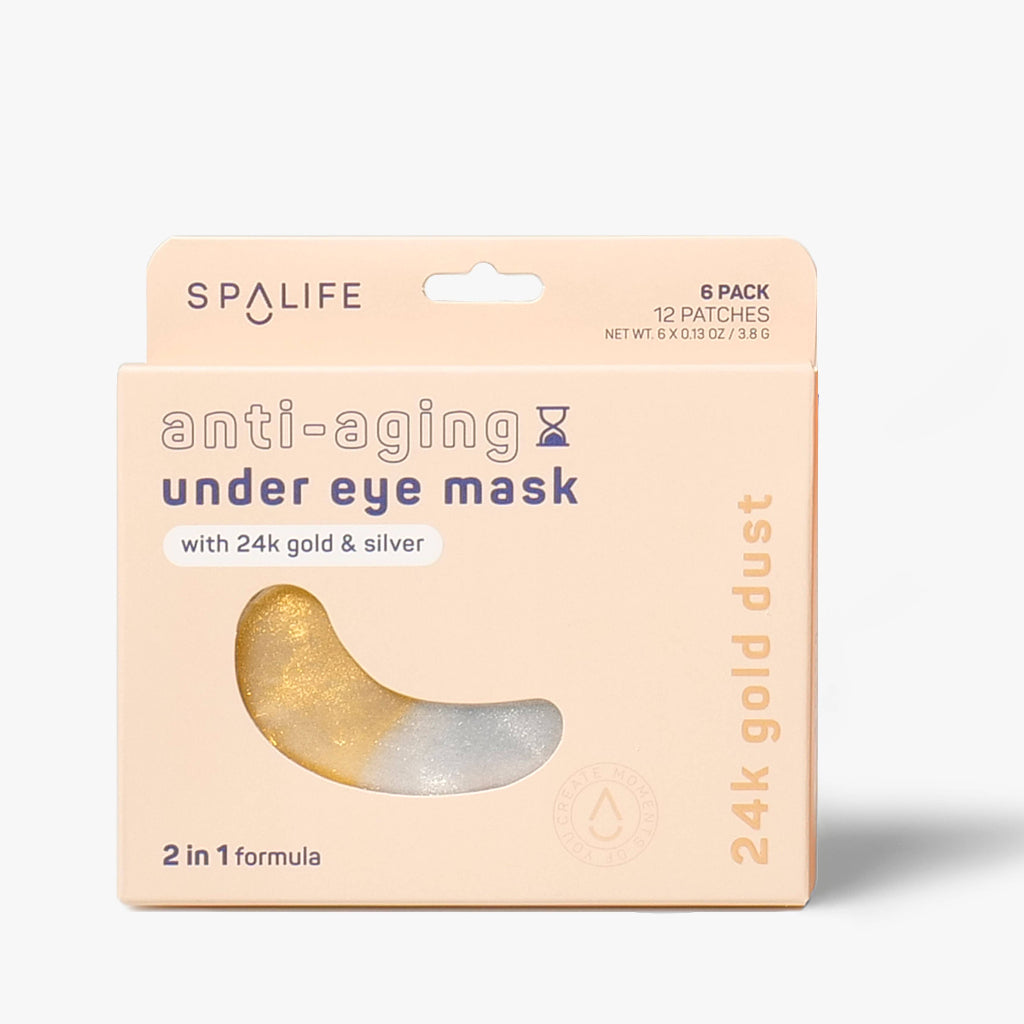 My Spa Life - Masques anti-âge sous les yeux (formule 2 en 1) - 6 paires