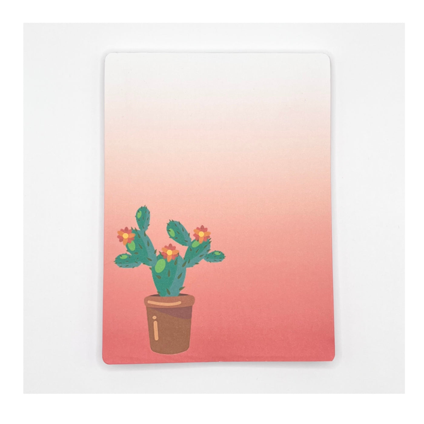 Cactus Plant Sticky Notes Notepad