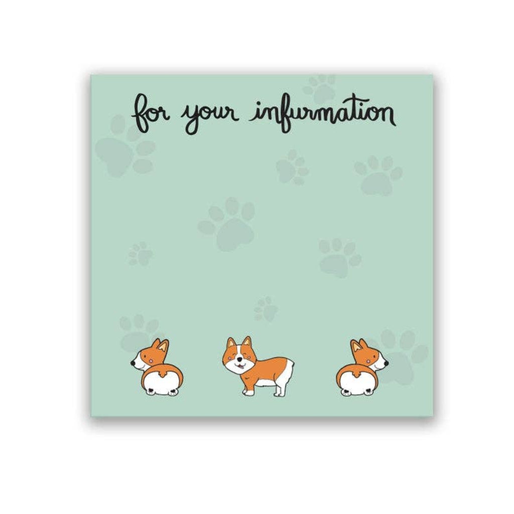 Corgi Sticky Note